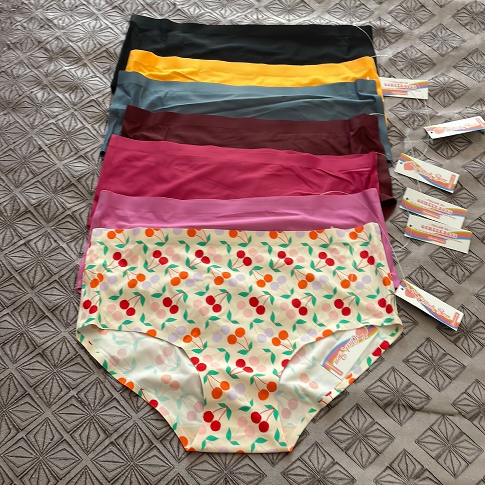 NWT Bundle of 7 Cheek Boss XL Seamless Briefs